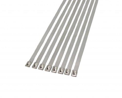 5/16" Stainless Steel Self-Locking Ball Lock Cable Ties, Extra Wide, Monster Size (5, 36)