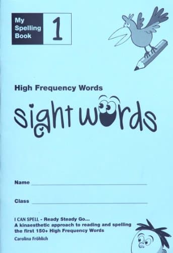 My Spelling Book 1: High Frequency Words (sight words) (I Can Spell)