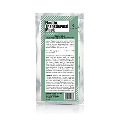Martinni Transdermal Mask, Elastin