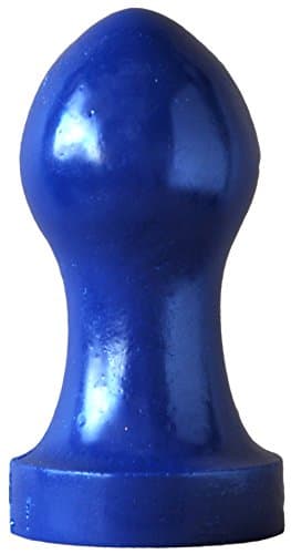 Crackstuffers Butt Plug, Large, Blue