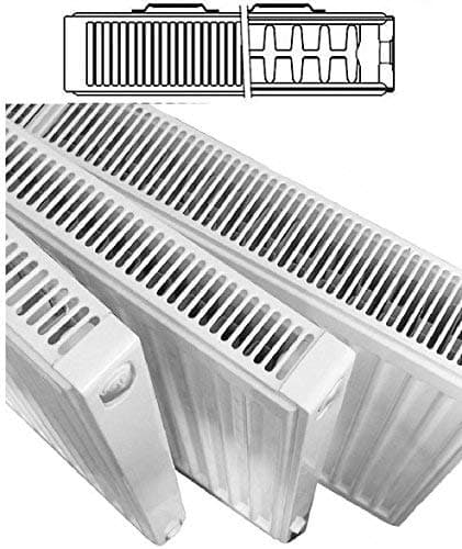 Prorad Radiator 600mm x 800mm Type 21 P+ Double Panel Single Convector 10 Year Guarantee