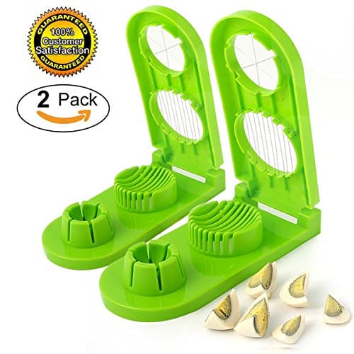 Egg Slicer Cutter 2 Pack with 2 Molds - iWeller.