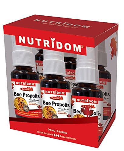 NUTRIDOM Bee Propolis Spray 30ml x 6 Bottles