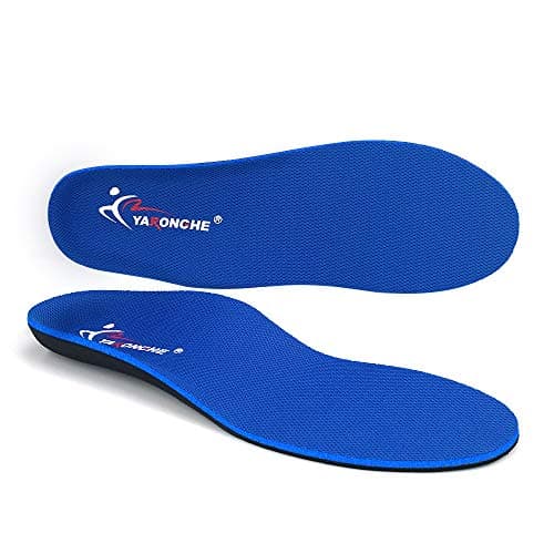 Plantar Fasciitis Inserts, Arch Support Orthotic Inserts, Comfortable and Best Shock Absorption Cushioning Sport Insoles, Relieve Flat Feet, High Arch, Foot Pain, No Matter Women or Men