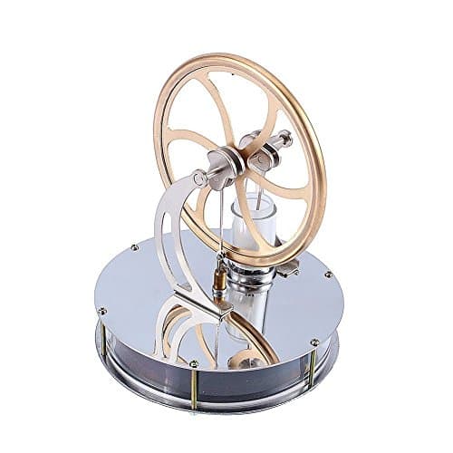 Yosoo New Low Temperature Stirling Engine Educational Toy Kit Gift