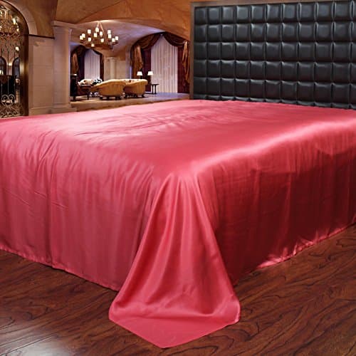pure silk bed sheet/Thicken seamless silk bed cover -D 140x200cm(55x79inch)