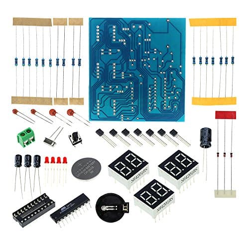 SuperiParts AT89C2051 Six Digital Clock Kit Singlechip 6 LED Clock Electronic Production Of Bulk DIY
