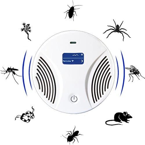Electronic Ultrasonic Rat Repellent 2 Mode by Touch Switch - Pest Control for Cockroach, Rodents,Flies, Roaches, Ants, Spiders, Fleas, Mice, Bedbug