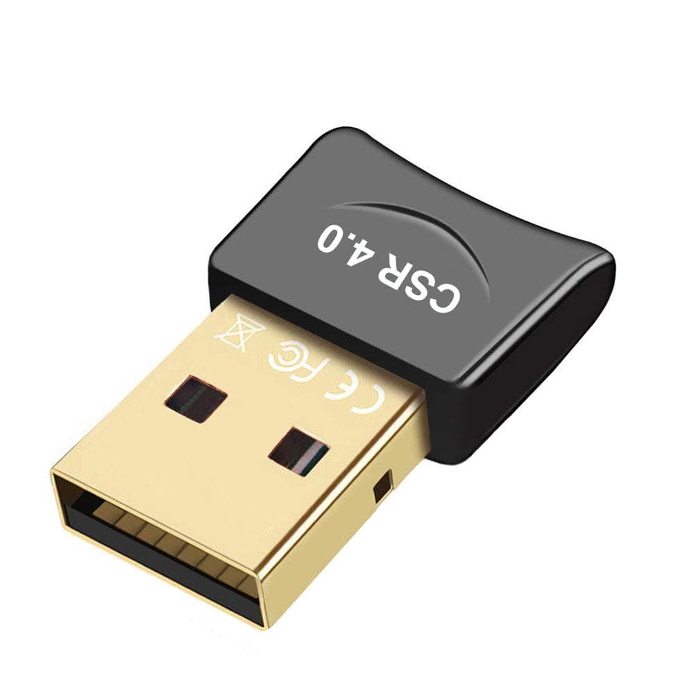 USB Bluetooth Adapter 4.0 Low Energy Micro Adapter Bluetooth Dongle Receiver Transfer Wireless for Laptop PC Desktop Computers Compatible Windows 10 8 7 Vista XP, Stereo Headset, Mouse, Keyboards