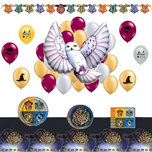 Harry Potter Party Supplies and Balloon Bundle