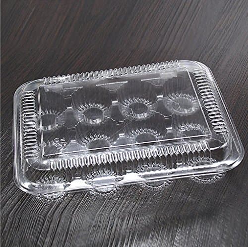 Cyfellbiu 12 grid cake fruit biscuit container box (50)