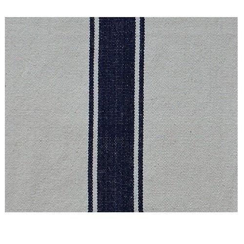 Pine Creek 14" x32" Grain Sack Blue Stripe Short Table Runner