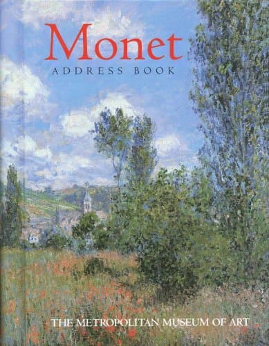 Monet Address Book Spiral-bound – May 1, 1994