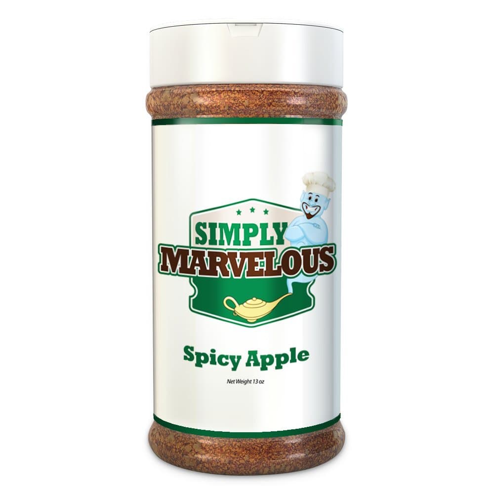 Simply Marvelous BBQ Spicy Apple Rub, 13 oz