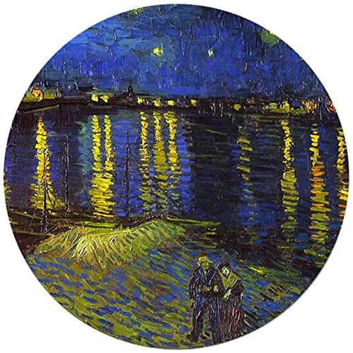 Expanding Stand and Grip with Separate Mounts for Mount Holder Sockets for iPhone iPad Samsung Nintendo Switch and All Other Smart Phones and Tablets - Starry Night over the Rhone by Van Gogh