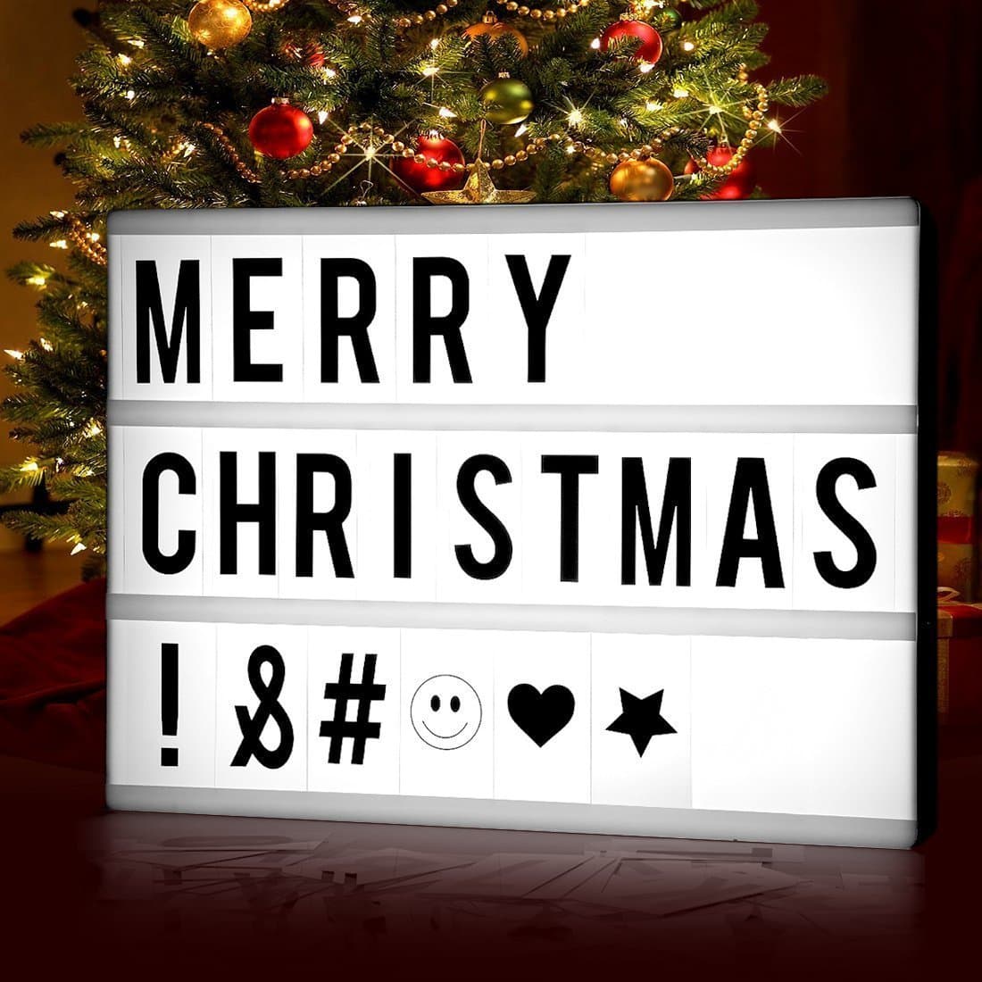 Evazstyle Light Box with Letters and LED Light A4 Size Decorative Signs