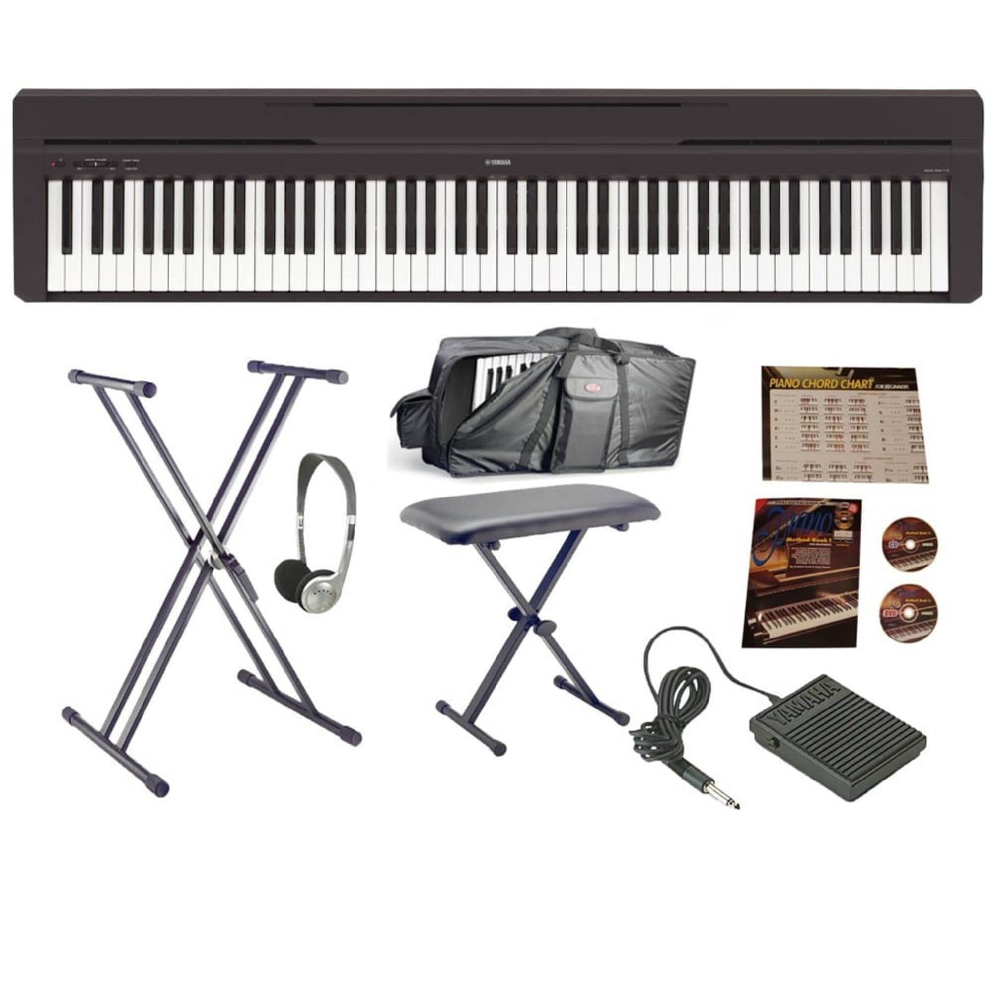 Yamaha P-45B Digital Piano | Bundle | Carry Case