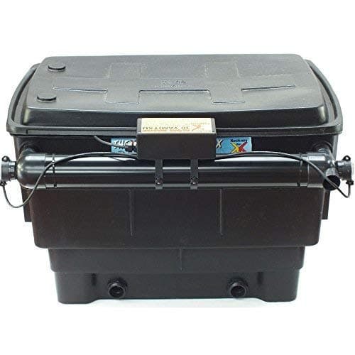 Kockney Koi Yamitsu Mega Max Black Box Pond Filter with 30w UV Fish Koi Pump Fed