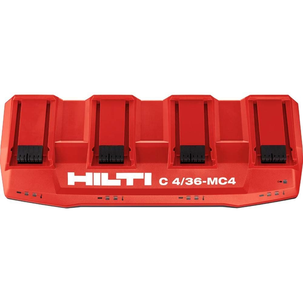 Hilti 115-Volt c4/36 MC4 Multi-Bay Battery Pack Charging Station