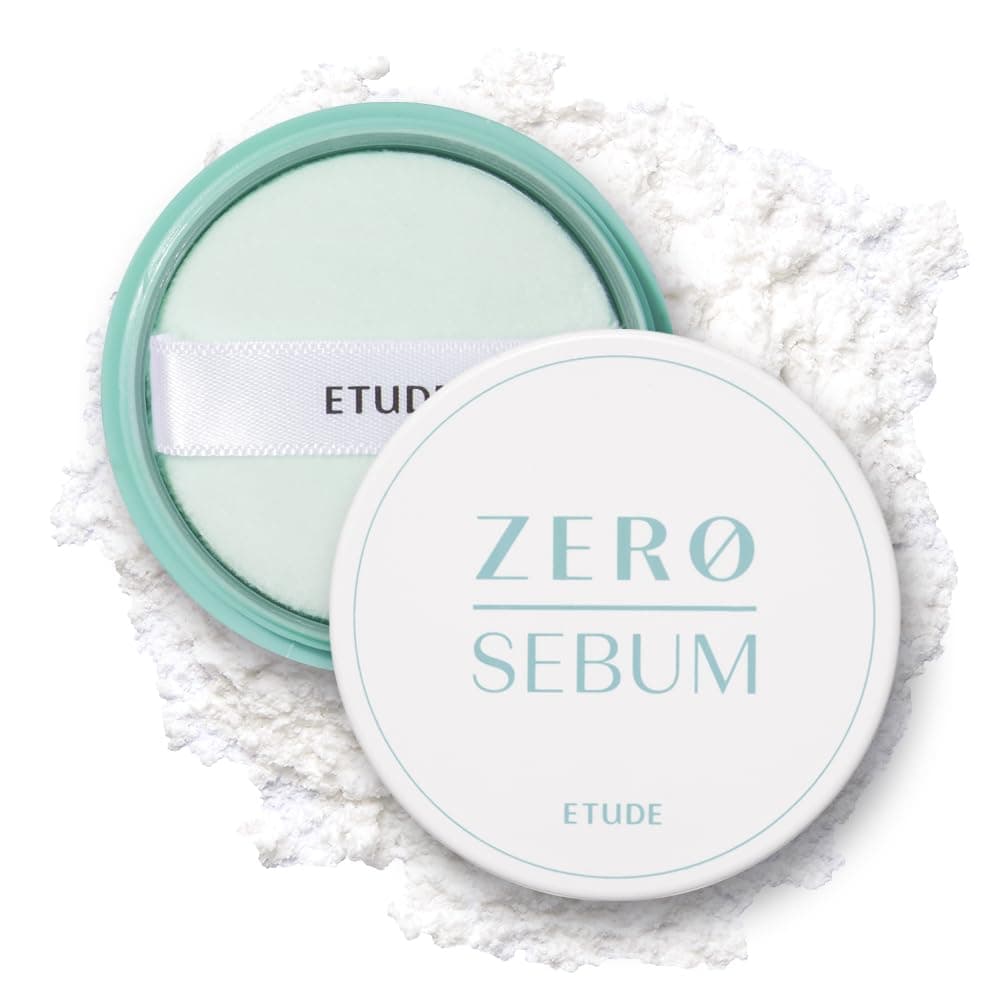 Zero Sebum Loose Powder for Face | Lightweight Oil Control No Sebum Loose Face Powder with 80% Mineral | Long Lasting for Setting or Foundation Makes Skin Downy