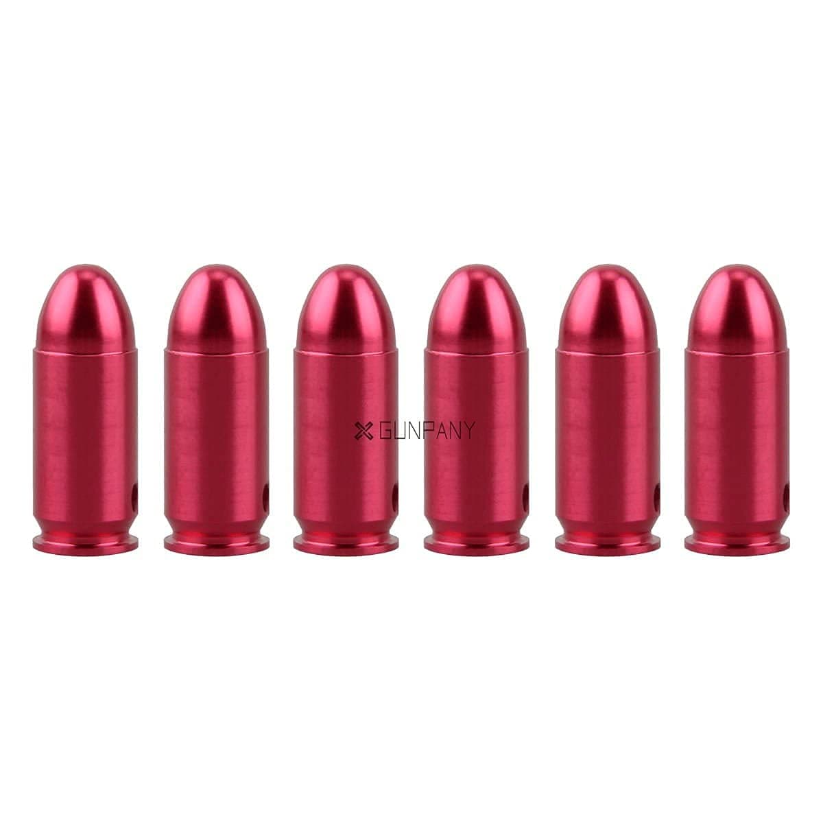 45 ACP Snap Caps,Trainning Dummy Round Snap Caps Luger 6pcs
