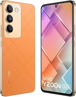 vivo Y200e 5G (Saffron Delight, 8GB RAM, 128GB Storage) Without Offer