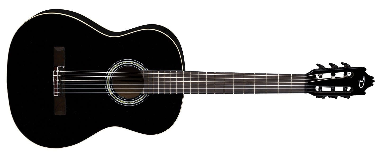 Dean C CBK Espana Classical Full Size Guitar, Classic Black