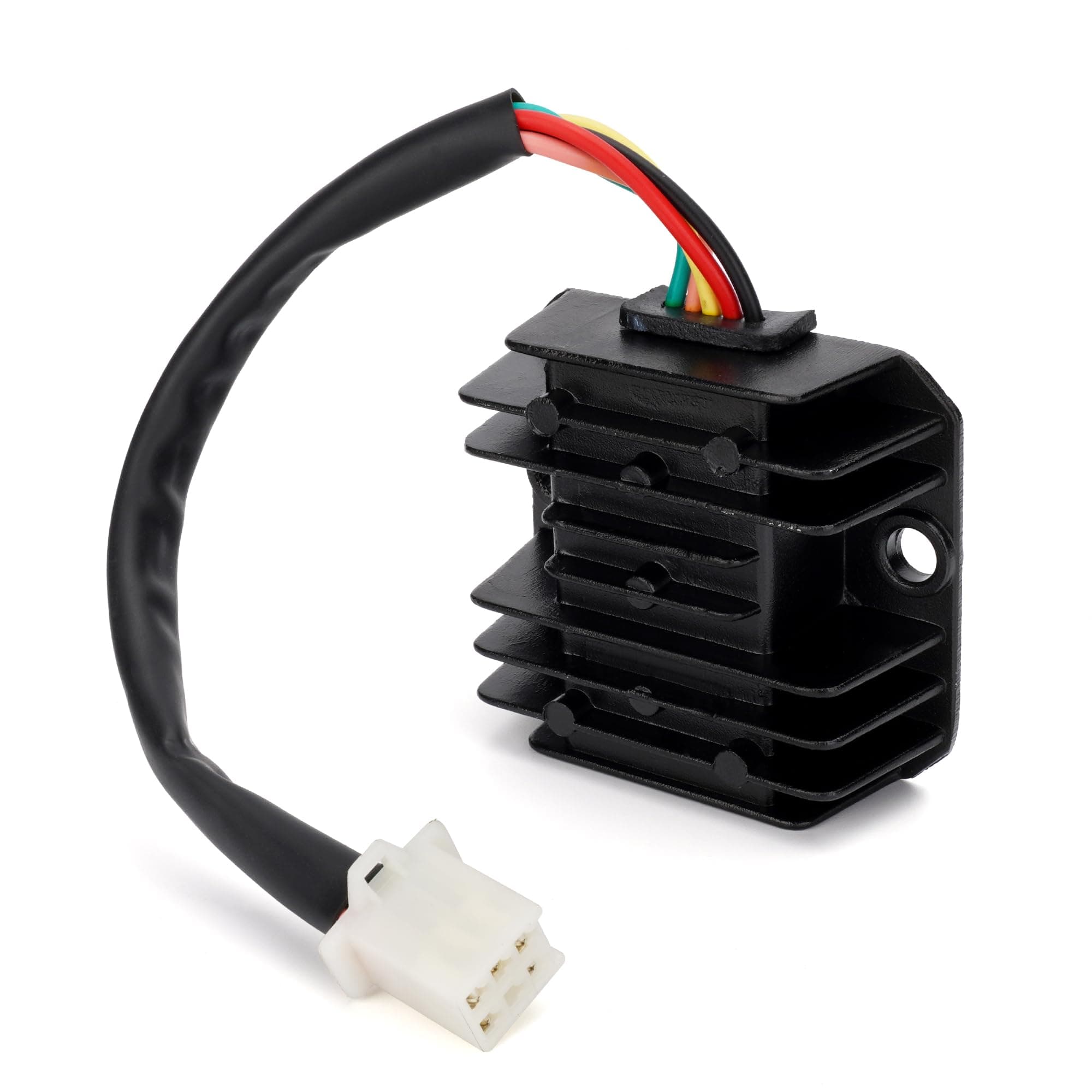 Voltage Regulator 5 Wires 12V Rectifier Motorcycle Compatible with Dirt Bike ATV GY6 50 150cc Scooter Moped JCL NST TAOTAO