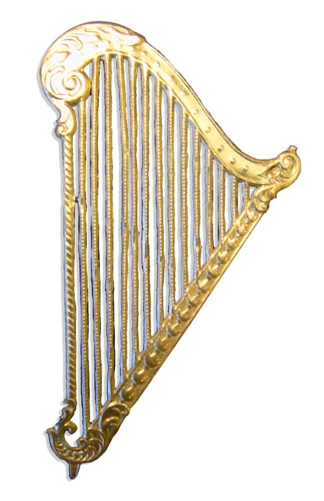 Kunze 6-Piece Dresden Harp, Gold