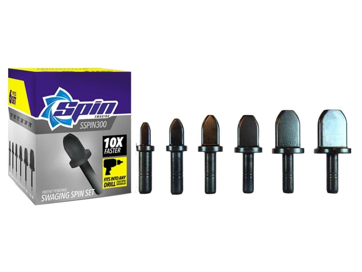 Migrare Diversitech S6000 Swaging Tools 6 Piece Set, Black