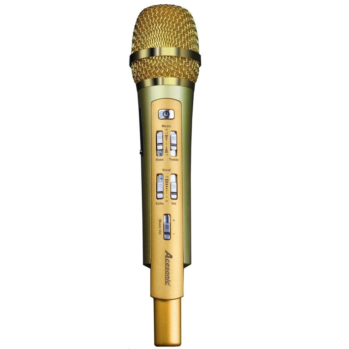 Acesonic RadioStar Karaoke Microphone with Bluetooth & FM Transmitter Use with your Smartphone