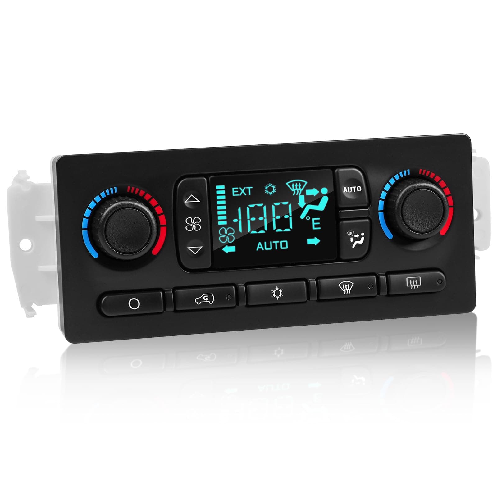 599-211XD AC Climate Control Module Panel Switch Compatible with Cadillac Escalade Chevrolet Avalanche Silverado Suburban Tahoe GMC Sierra Yukon 2003-2009, Replace# 10367041 10367042 