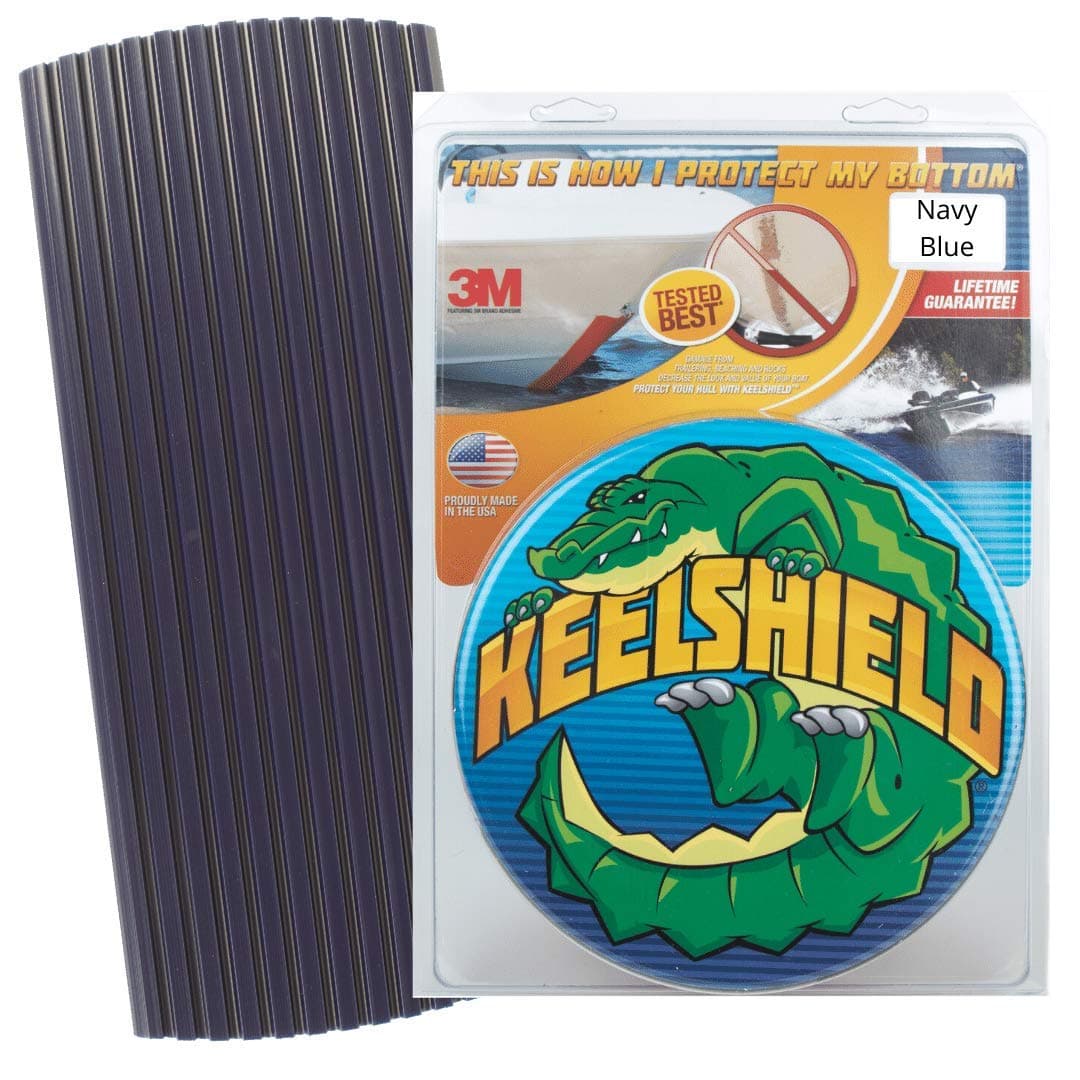 Gator Guards KeelShield Keel Guard - Helps Prevent Damage, Scars and Scratches - DIY Installation - Compatible with Fiberglass and Most Aluminum Boats - Made in The USA - 4’ to 12’ Lengths