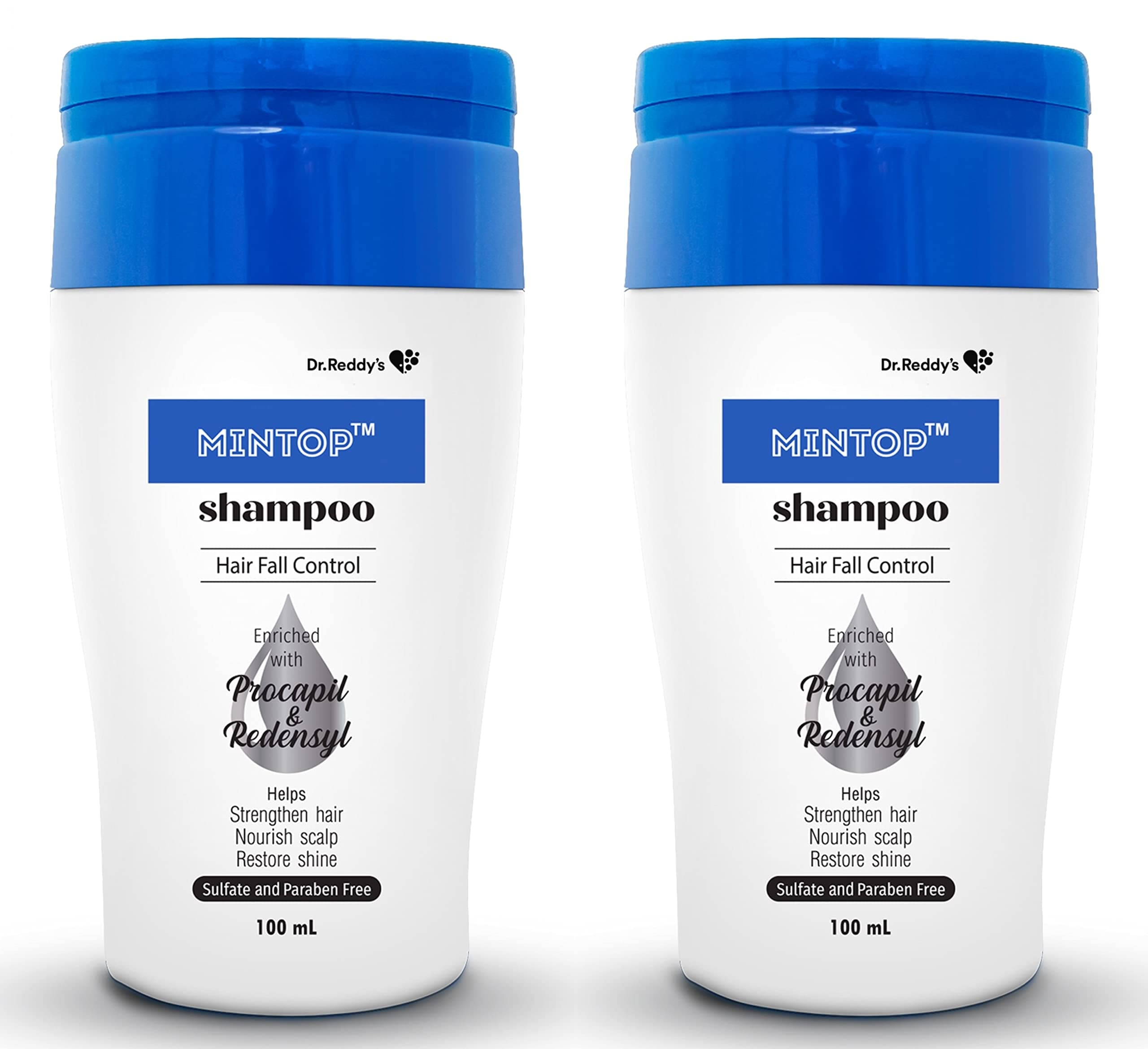 Mintop Pro Mintop Shampoo For Hair Fall Control, 100 Ml X Pack Of 2