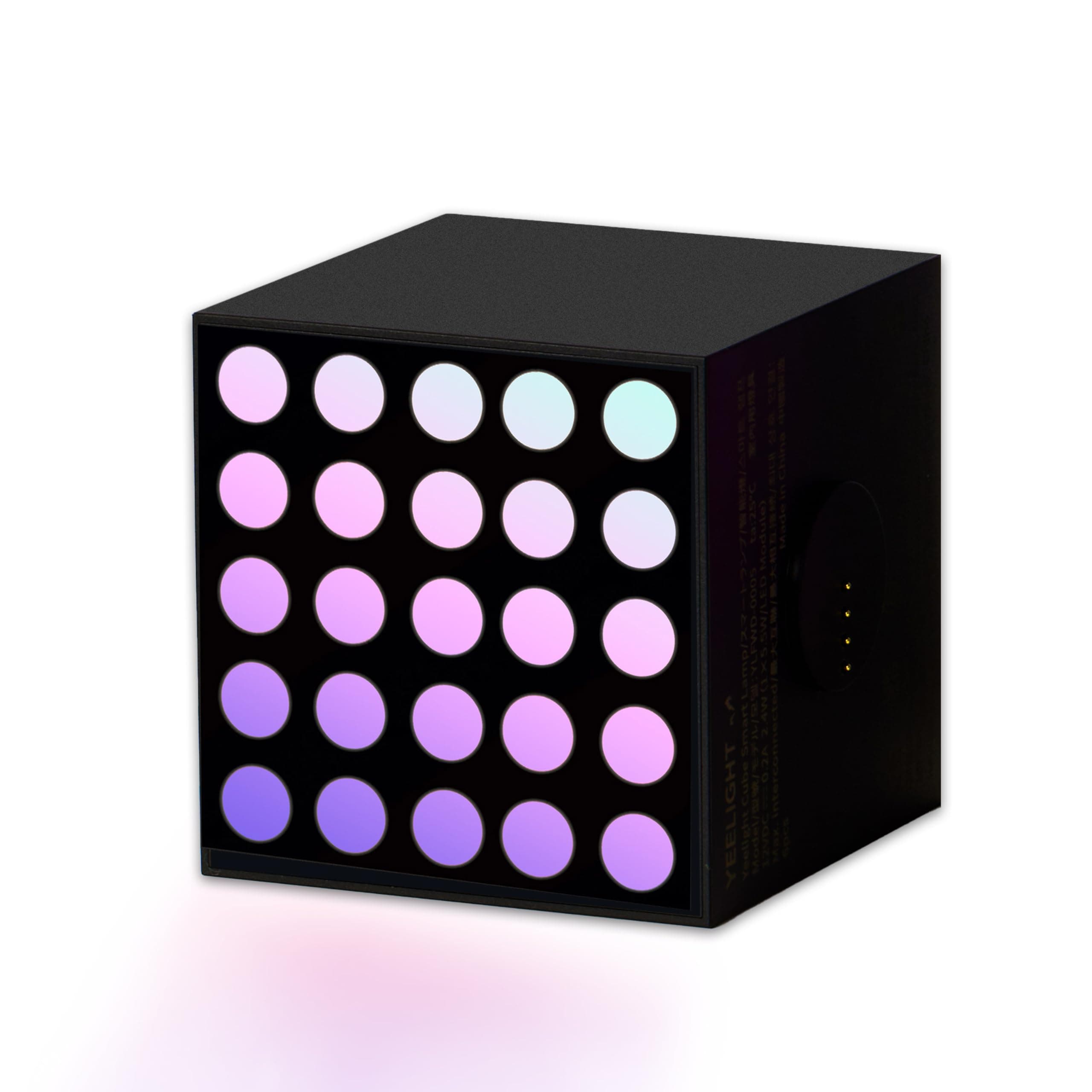 Matrix Light Extension for Cube Smart Lamp, 16 Million Colors Option, RGB Individual Addressable, Dynamic Lighting, Music Flow, WiFi Connected, APP Control, for Bedroom, Living Room, Cube*1