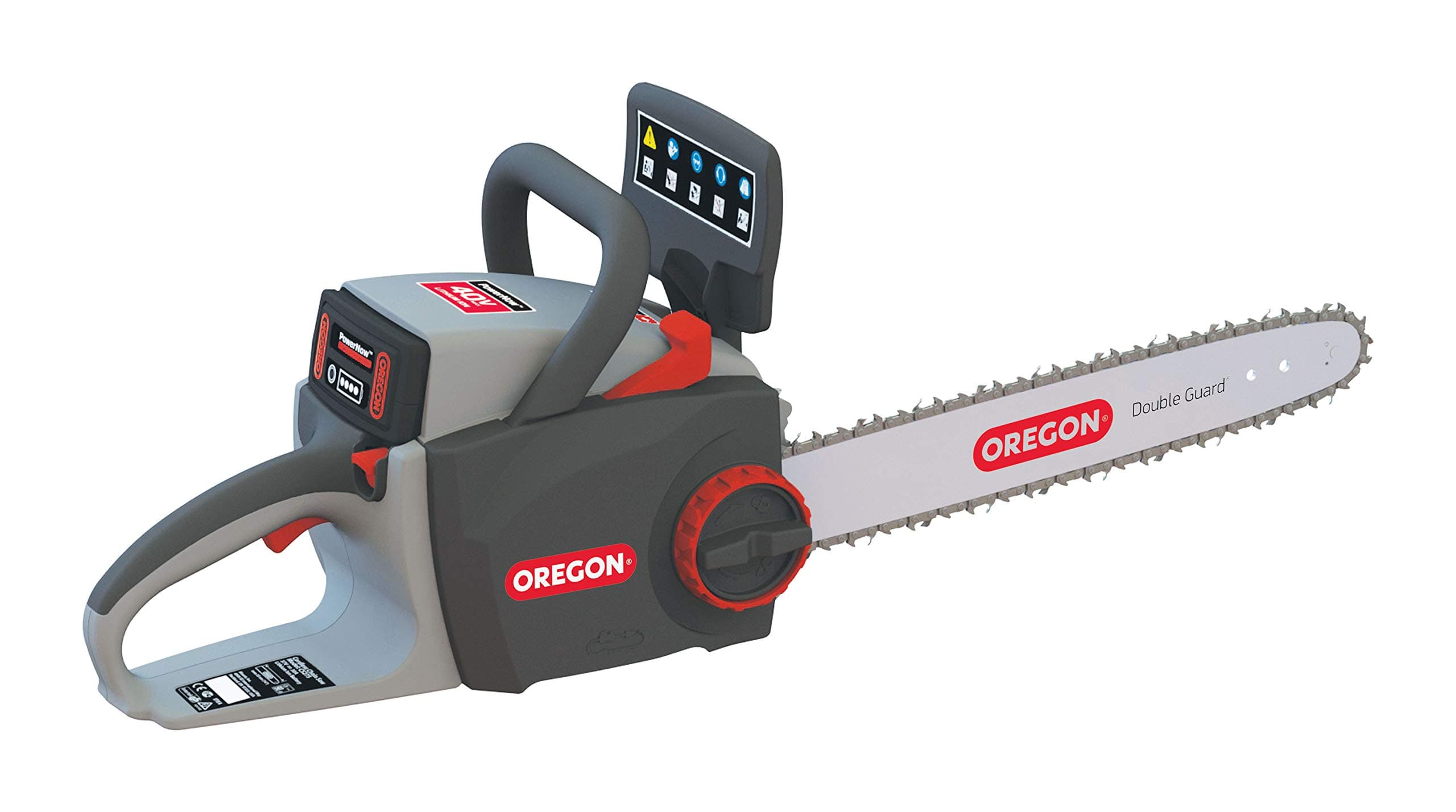 Oregon battery chainsaw with PowerSharp, CS300 36V, 40 cm, 4.0 Ah