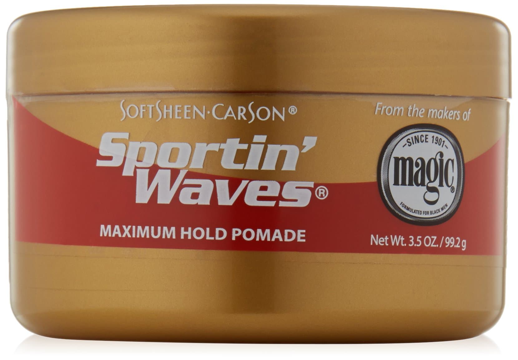 Carson Sportin' Waves Maximum Hold Pomade, 3.5 oz