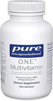 Once Daily Multivitamin with Antioxidant Complex Metafolin, CoQ10, and Lutein (120 Capsules)