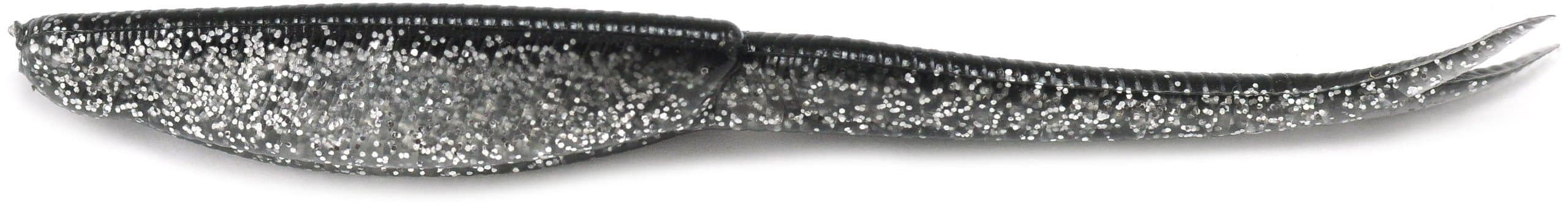 Bruiser Rad Shad Bait, Sliver Shiner