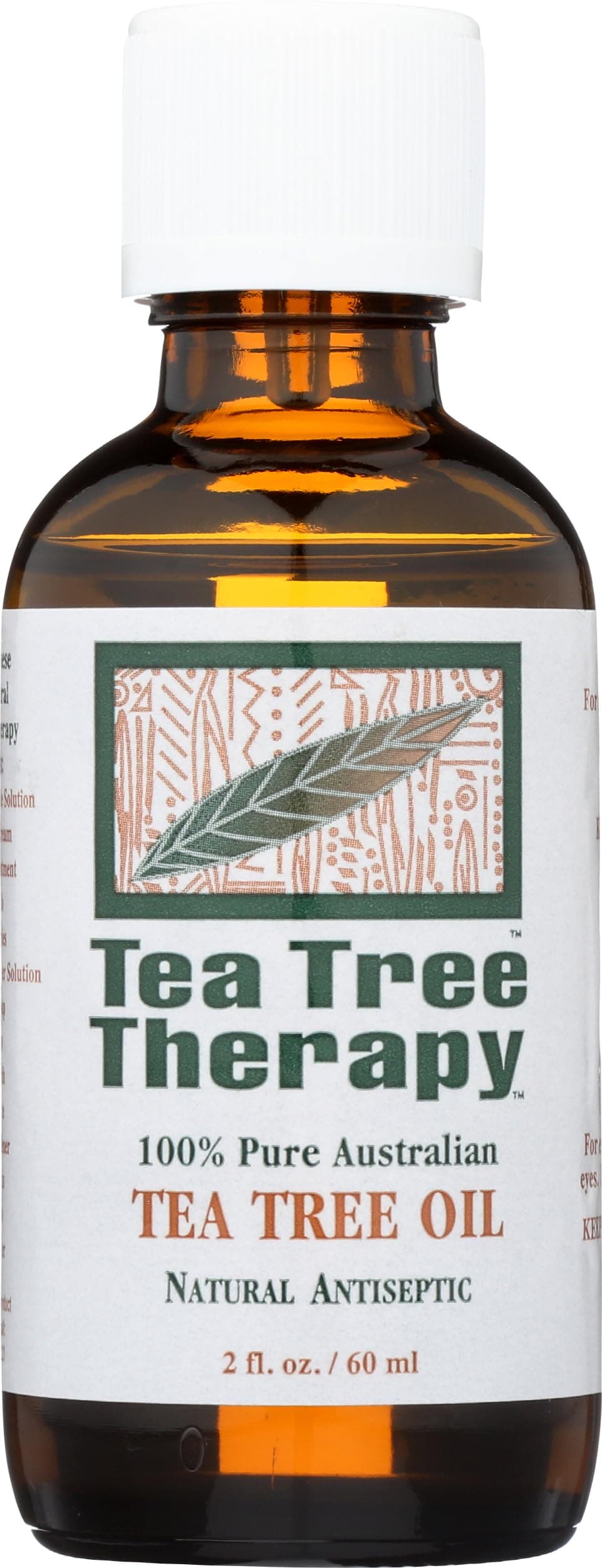Tea Tree Therapy 15% Water Soluble Tea Tree Oil Antiseptic Solution | 2 fl oz (60 ml) | Natural Antiseptic for Skin & Wounds