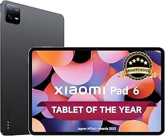 Pad 6| Qualcomm Snapdragon 870|144Hz Refresh Rate|8GB, 256GB|2.8K+ Display (11-inch/27.81cm)|1 Billion Colours| Dolby Vision Atmos| Quad Speakers| Wi-Fi| Gray (256 GB, 8 GB RAM, Graphite Grey)