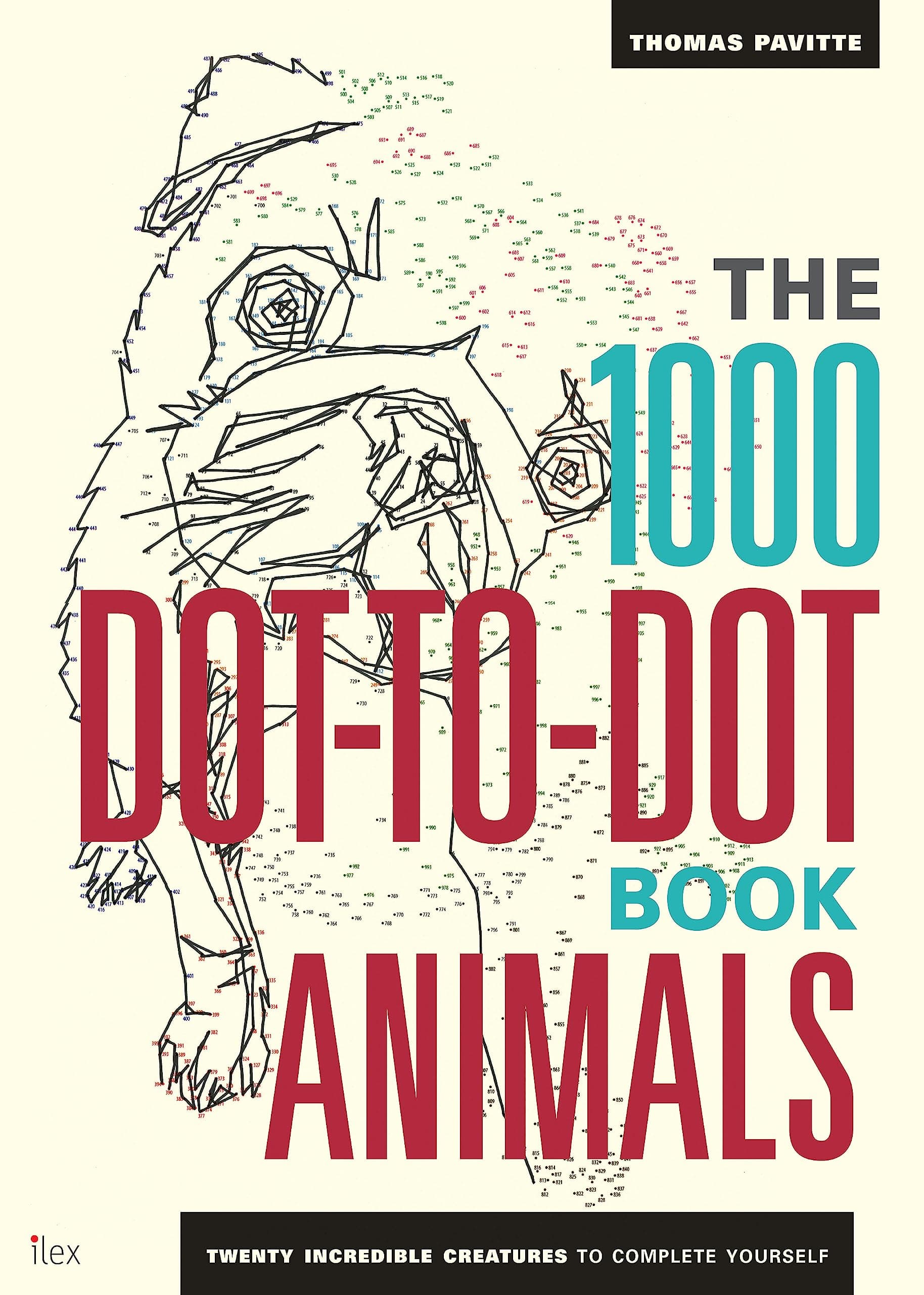 THE 1000 DOT-TO-DOT BOOK: ANIMALS
