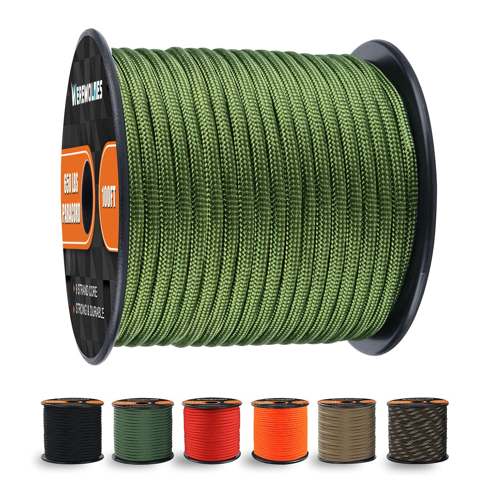 650lb Paracord/Parachute Cord