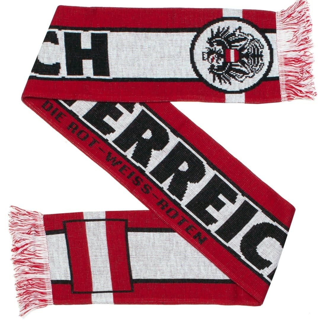 Osterreich Soccer Knit Scarf