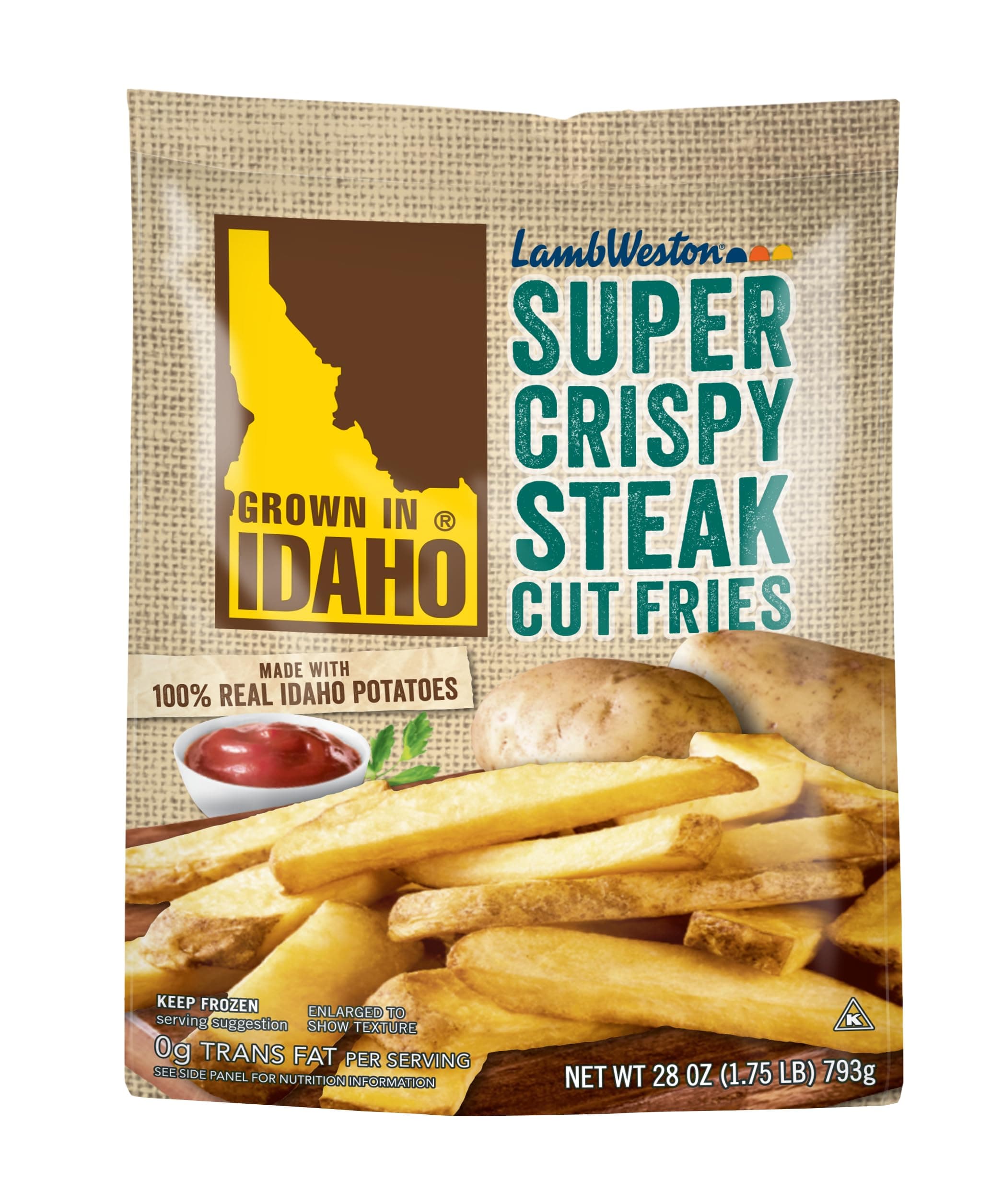 Super Crispy Steak Cut Fries, 28 oz (Frozen)
