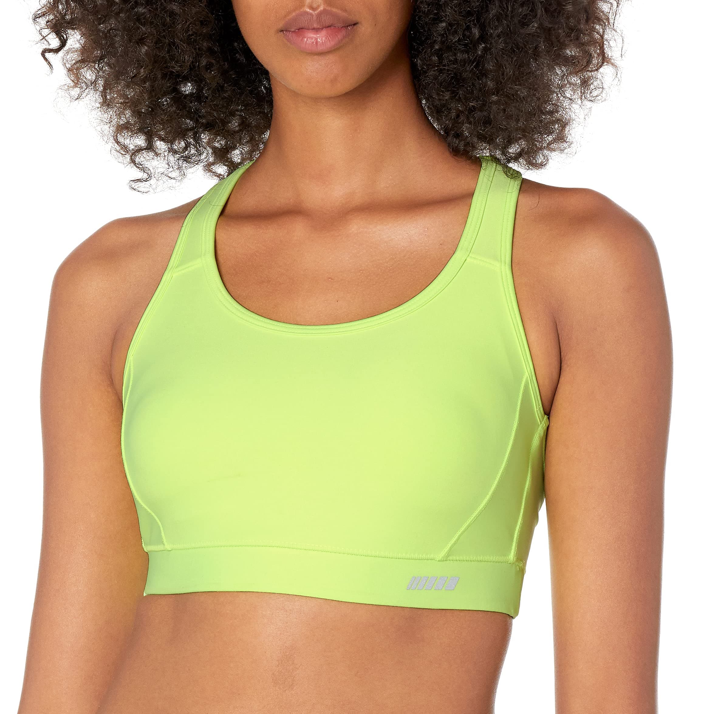 Amazon Essentials Women's Medium Support Racerback Sports Bra with Mesh Back