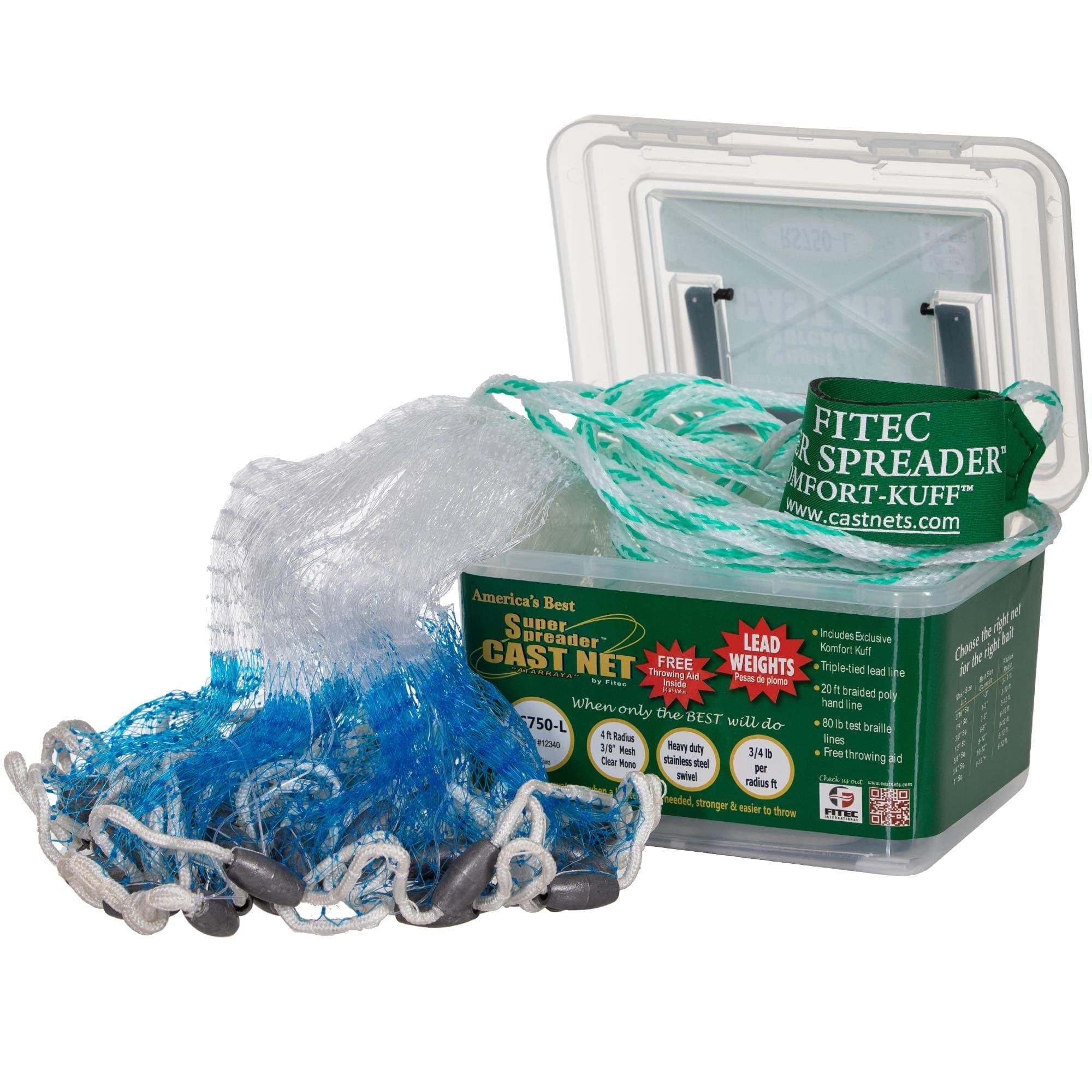 Fitec RS750L Super Spreader Cast Net