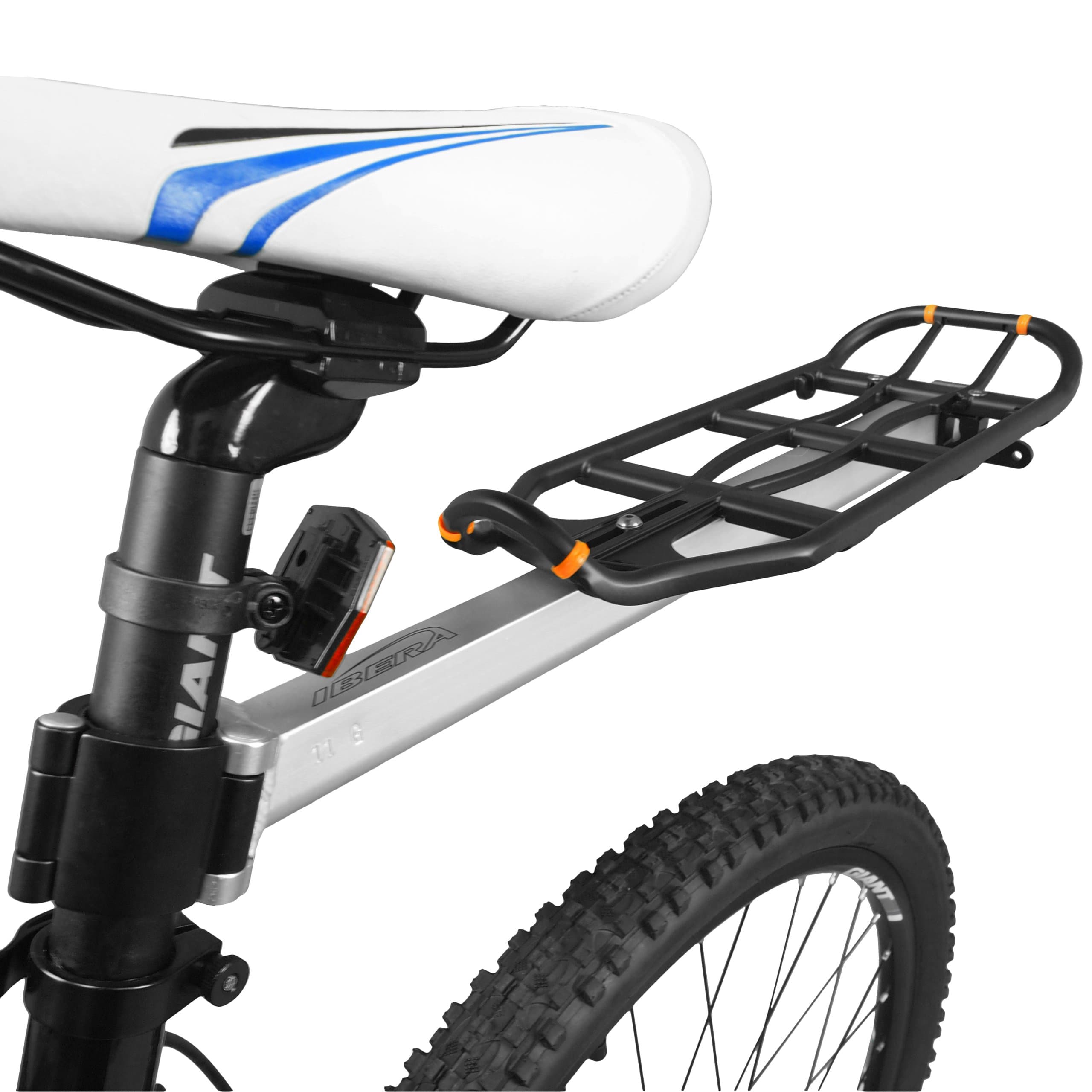 Bicycle Seatpost-Mounted Commuter Carrier Rack or Rack and Trunk Bag Combo, Regular Size Rack Only, Regular Size Combo, Compact Size Combo