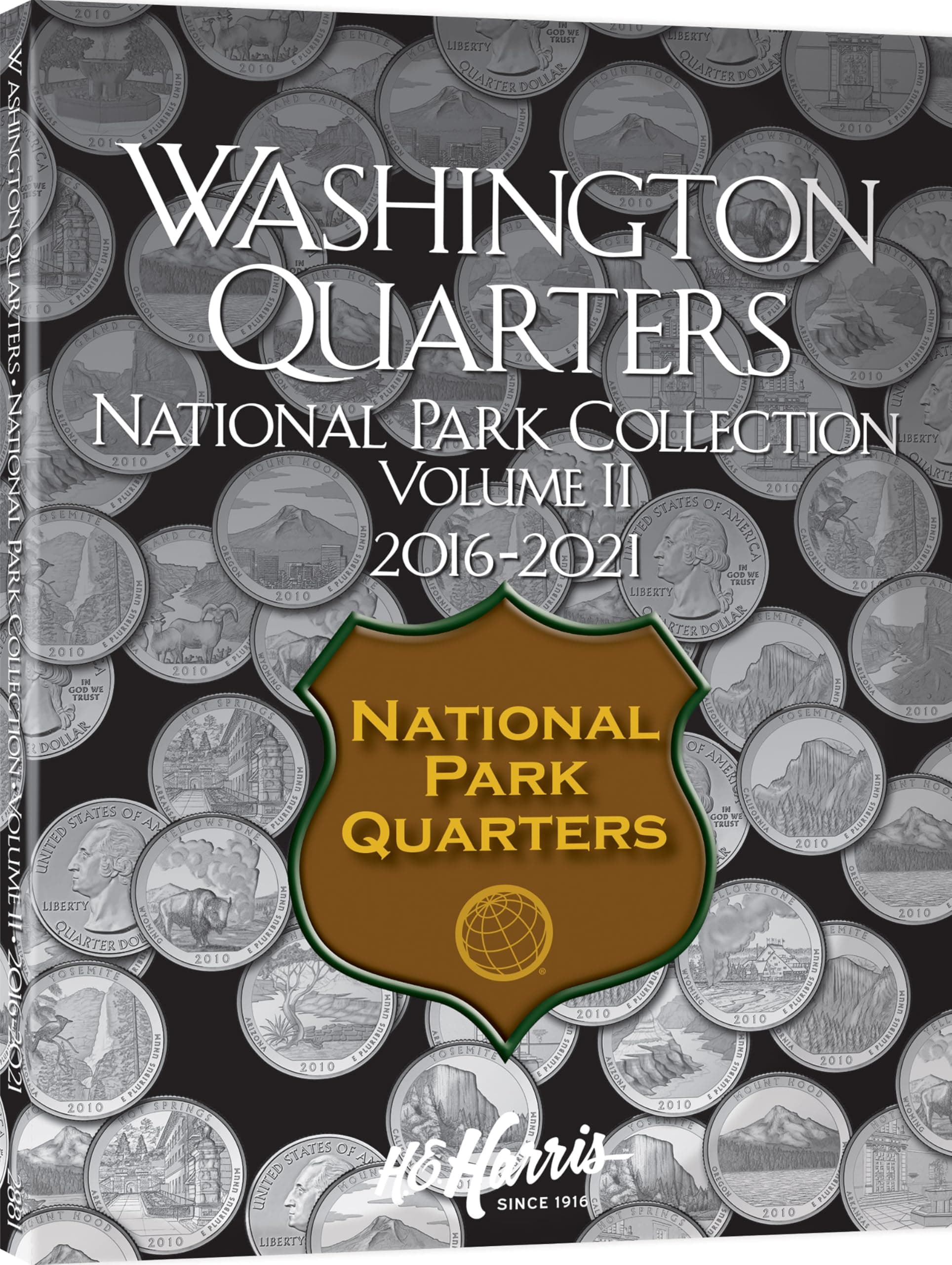 H.E. Harris® Coin Folder - National Park Quarters Collection #2: 2016-2021