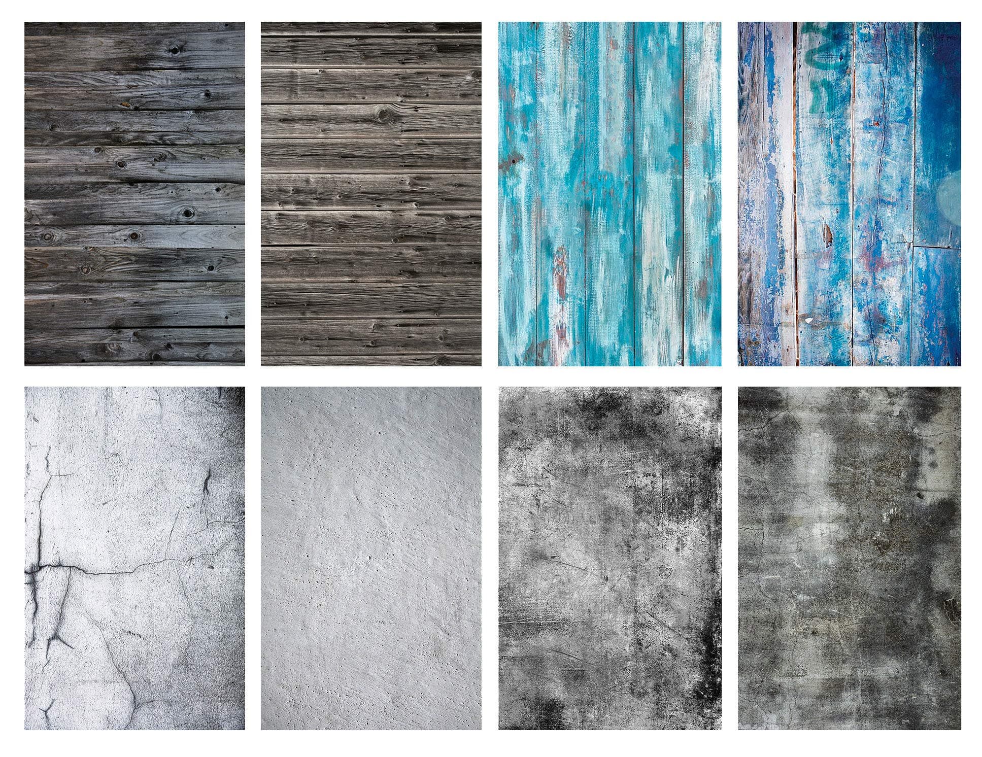 Store2508 Tabletop Photography Flat Lay Flatlay Backdrop Background for Small Product Food Jewelry Cosmetics Photo Pros and More 56x88 cm Multicolour Pack of 4pcs